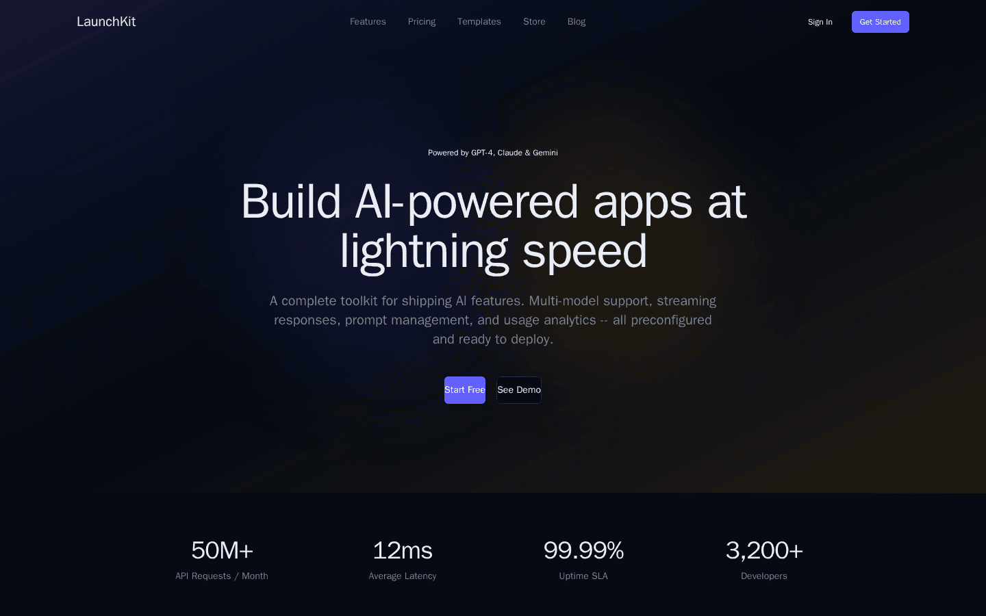 User Profile Kit preview